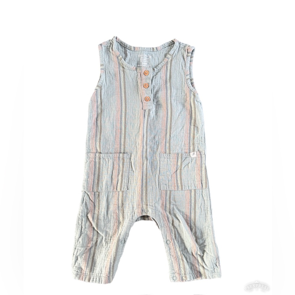 Easy Peasy Baby Boys Tank Romper 24 Months